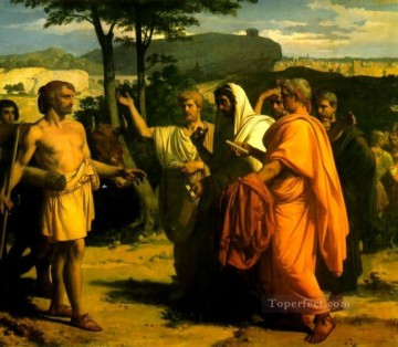  del pintura - Cincinnatus recibe a los diputados del Senado Academicismo Alexandre Cabanel
